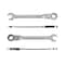 Tekton 21 mm Flex Head 12-Point Ratcheting Combination Wrench WRC26421 - alternate 4